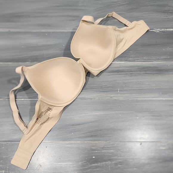 Wacoal Contour Bra Flawless Comfort Underwire Style 853326 Size 36DD Beige - Picture 5 of 7